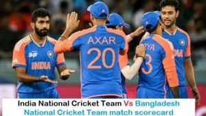 India National Cricket Team vs Bangladesh National Cricket Team match scorecard