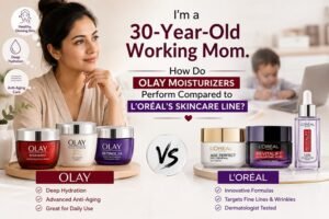 I’m a 30-Year-Old Working Mom. How Do Olay Moisturizers Perform Compared to L’Oréal’s Skincare Line?
